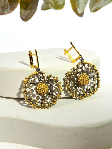 Серебряные серьги